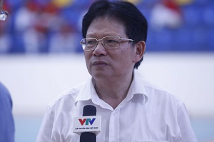 Ông Đào Hữu Huyền, Chủ tịch HĐQT Tổng Giám đốc Công ty Cổ phần Bột giặt và Hóa chất Đức Giang.