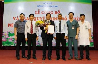 Bộ Y tế bổ nhiệm PGS-TS Đào Xuân Cơ làm Phó Giám đốc Bệnh viện Bạch Mai
