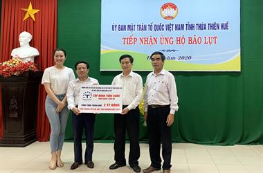 Doanh nhân Đào Hồng Tuyển ủng hộ đồng bào miền Trung gần 6 tỷ đồng